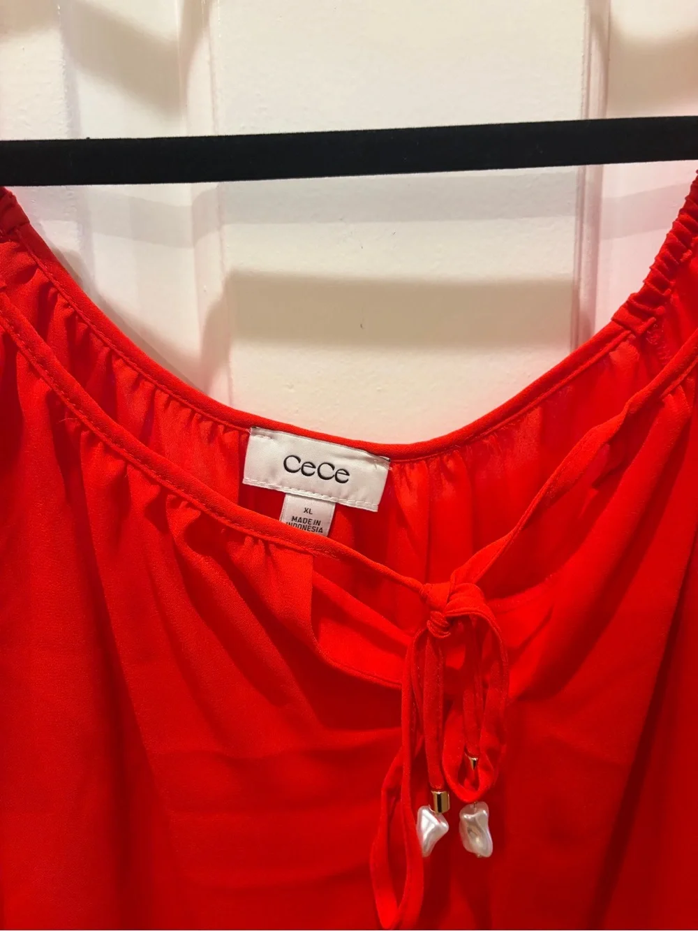CeCe vibrant red